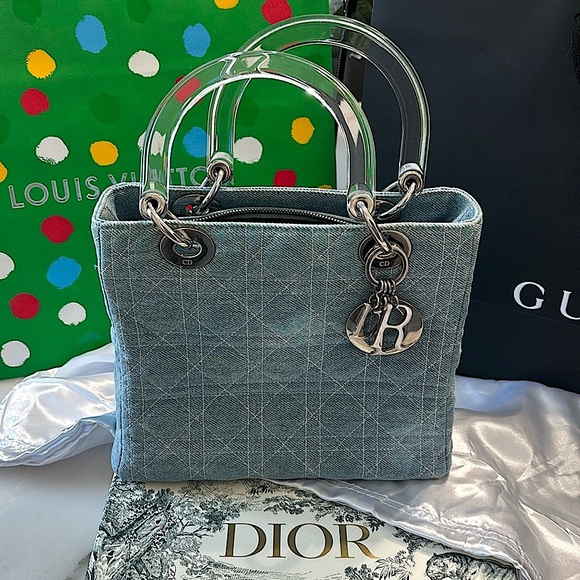 Dior Handbags - Denim Lady dior💙
